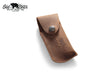 Old Bear brown leather sheath for extra small, small and medium knives