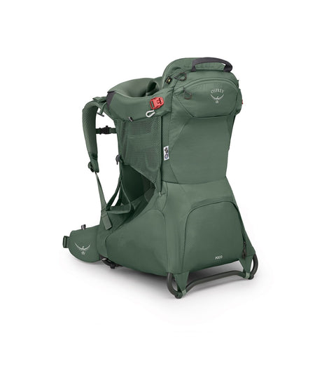 Osprey Poco™ Child Carrier Outdoor Action Koseret Green- front