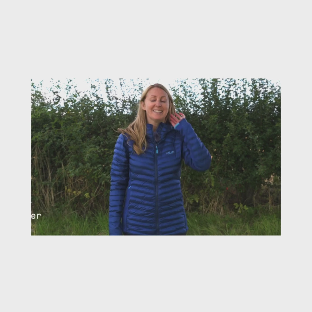 Rab Women's Cirrus Flex 2.0 Hoody Outdoor Action