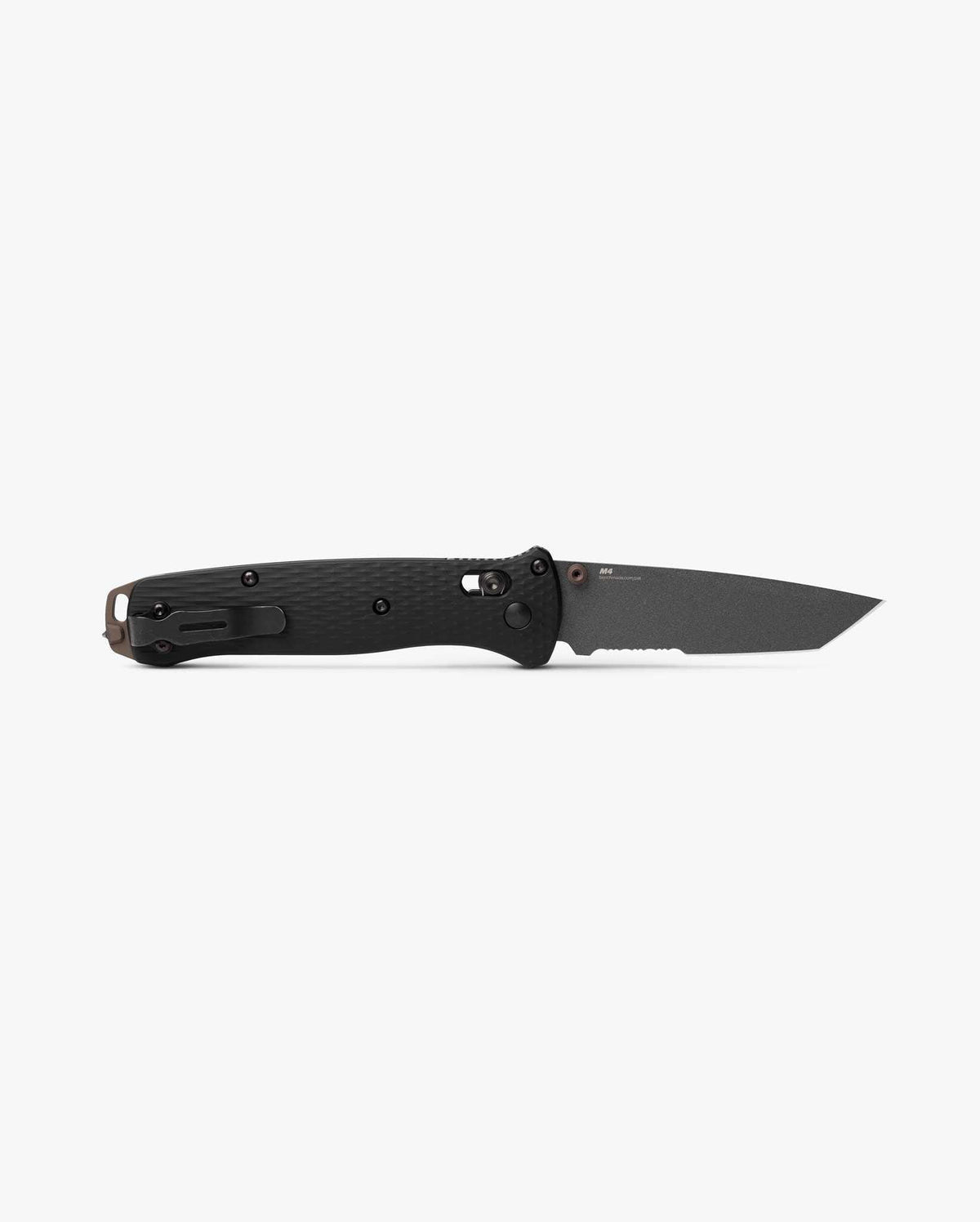 Bailout® Black Aluminum SGY Tanto - Back Profile Open | Benchmade Knife Co.