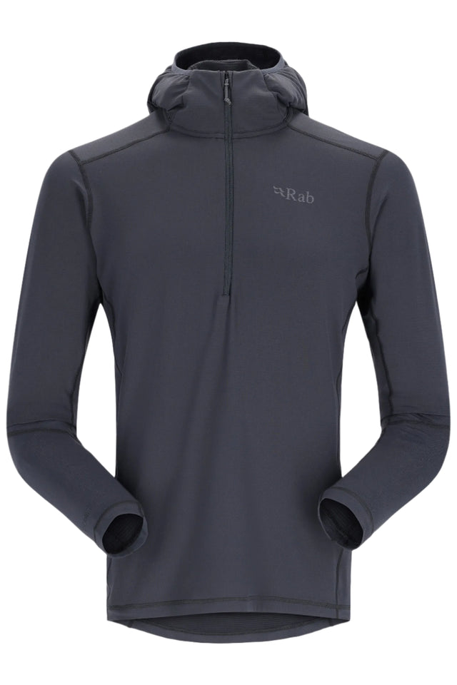 Rab Men's Conduit Hoody in Beluga - Flat