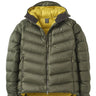 Rab Men's Glaceon Pro Down Jacket in Army - Flat
