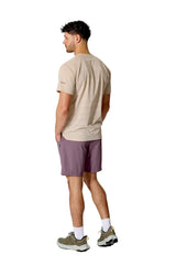 Rab Men's Momentum Shorts in Dark Iris (Reference) - worn, back