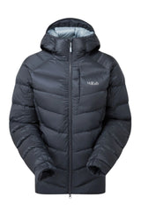 Rab Women's Glaceon Pro Down Jacket in Beluga - Flat