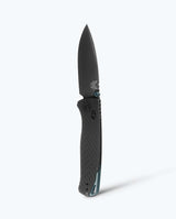 Black MagnaCut Bugout® Vapyr™ Drop-Point Knife - Open Blade View | Benchmade Knife Co.