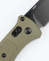 Bailout® Ranger Green Tanto - AXIS Lock Detail Close-up | Benchmade Knife Co.