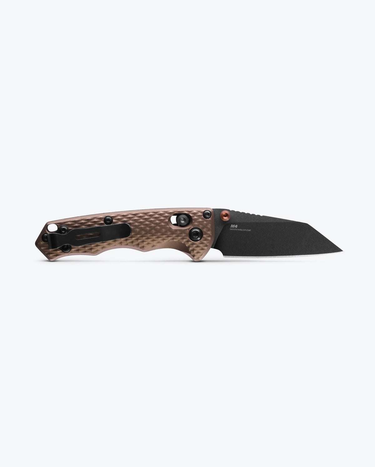 Benchmade Full Immunity Flat Dark Earth knife, reverse open view