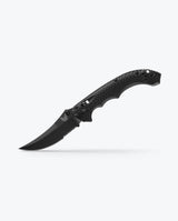 Benchmade Mini Bedlam Black Scimitar - Tactical Knife Angled Profile | Benchmade Knife Co.