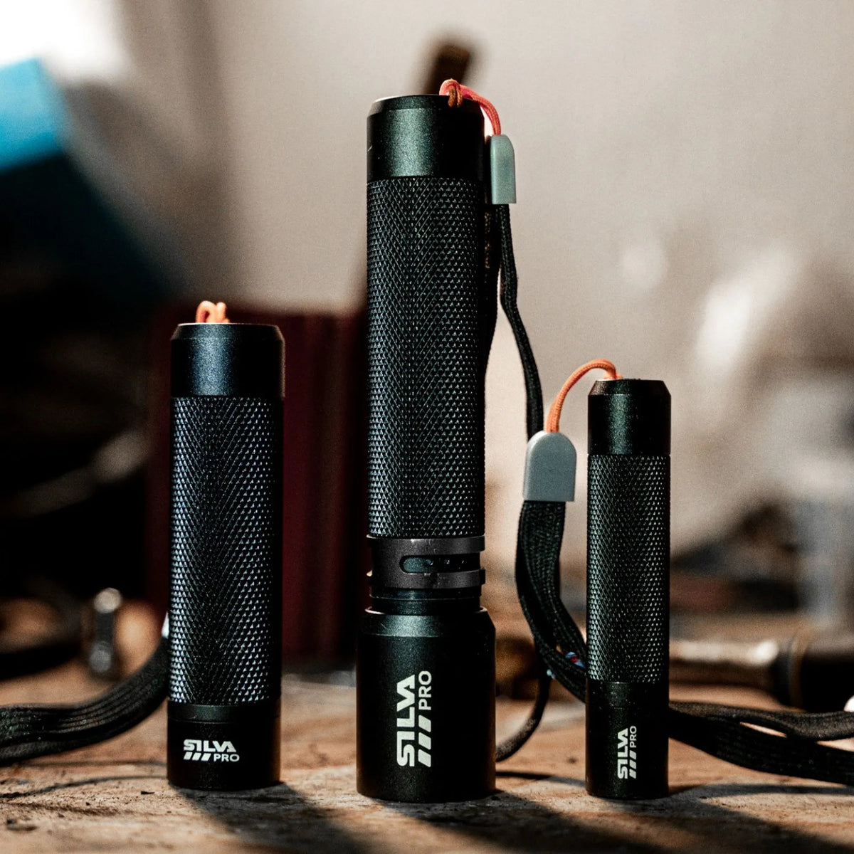 Silva flashlight range including Pocketlight 200