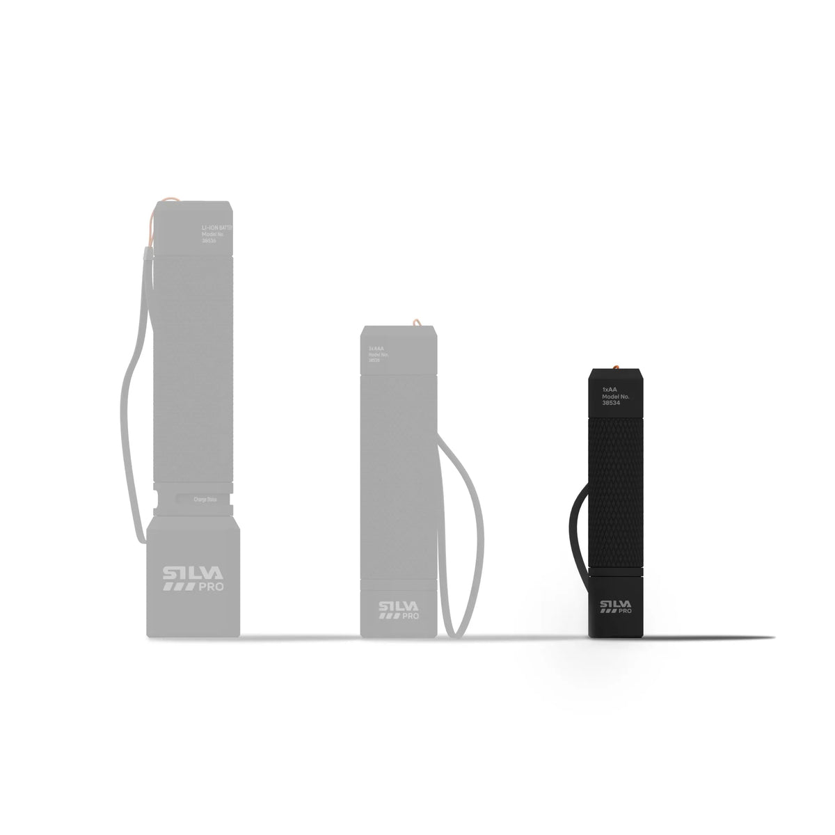 Silva Pocketlight 200 flashlight size reference