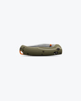 Benchmade Taggedout 15536 OD Green, closed view