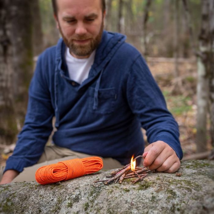 SOL Fire Lite TinderCord Utility-Grade Orange 30m - image 3