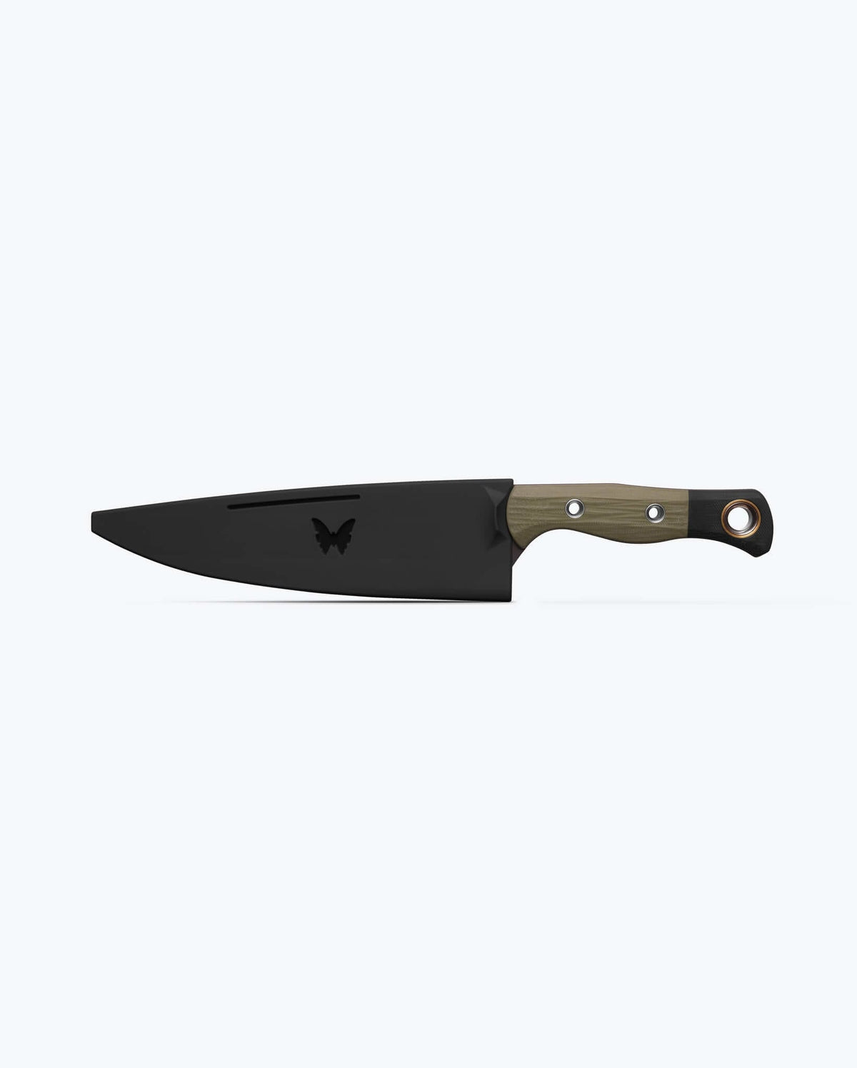 Chef Knife | OD Green G10 - With Black DLC Blade Sheath | Benchmade Knife Co.
