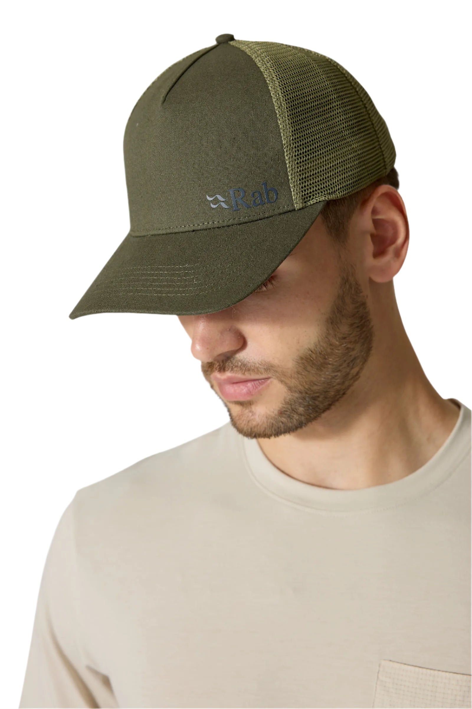 RABRab Trucker Logo CapOutdoor Action