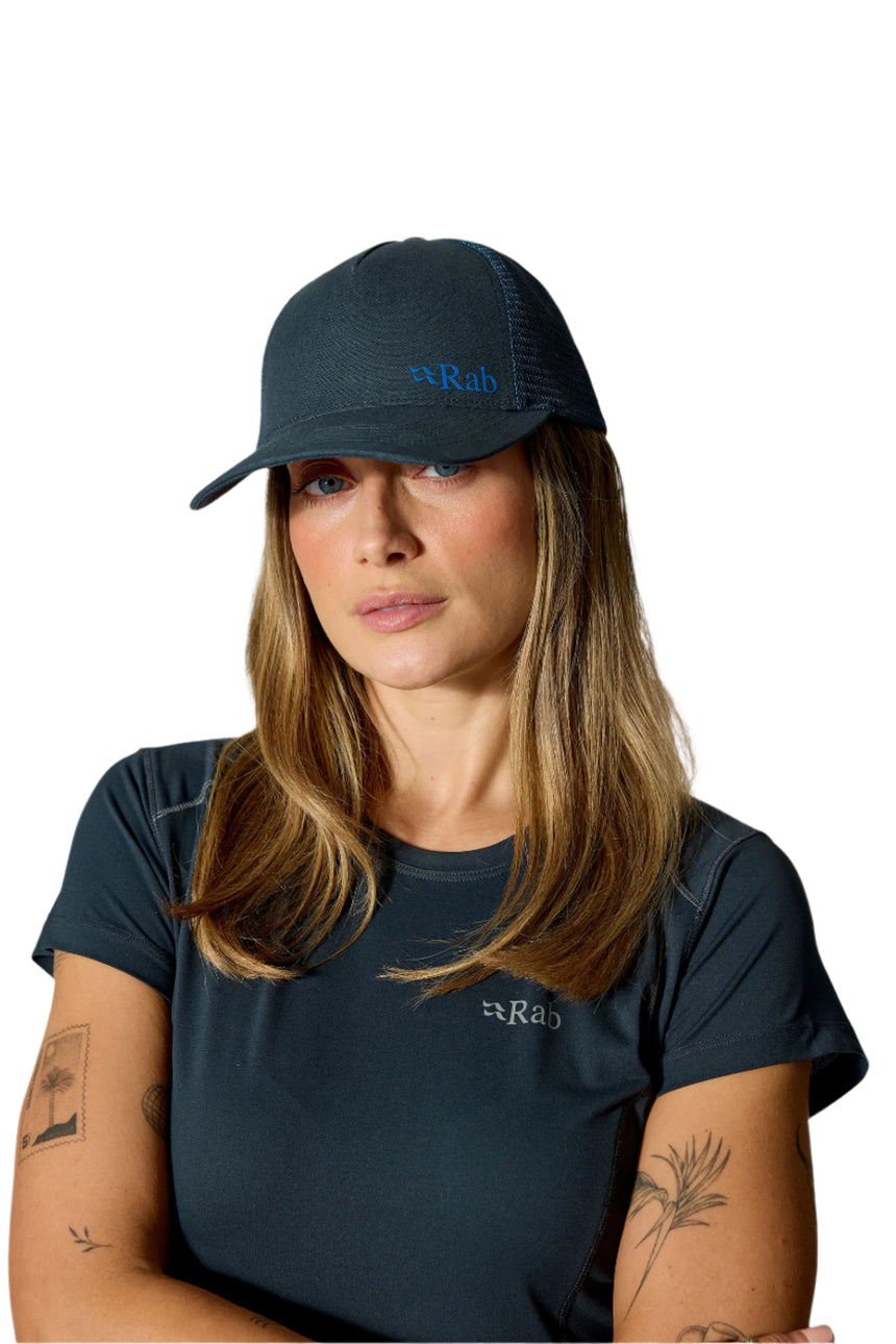 Rab Trucker Logo Cap Outdoor Action