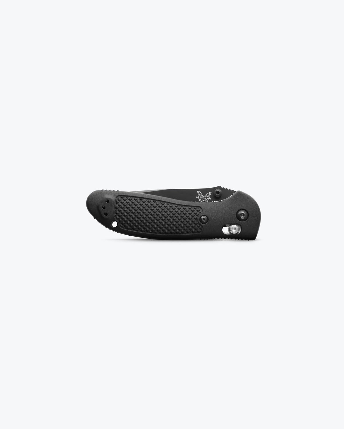 Black Griptilian® Grivory Handle - Closed Side Profile View | Benchmade Knife Co.