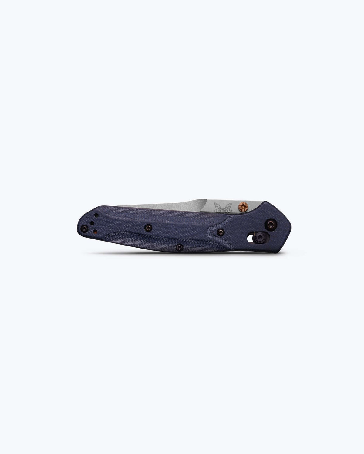 Benchmade 940 Osborne Denim Micarta - Closed Side Profile | Benchmade Knife Co.