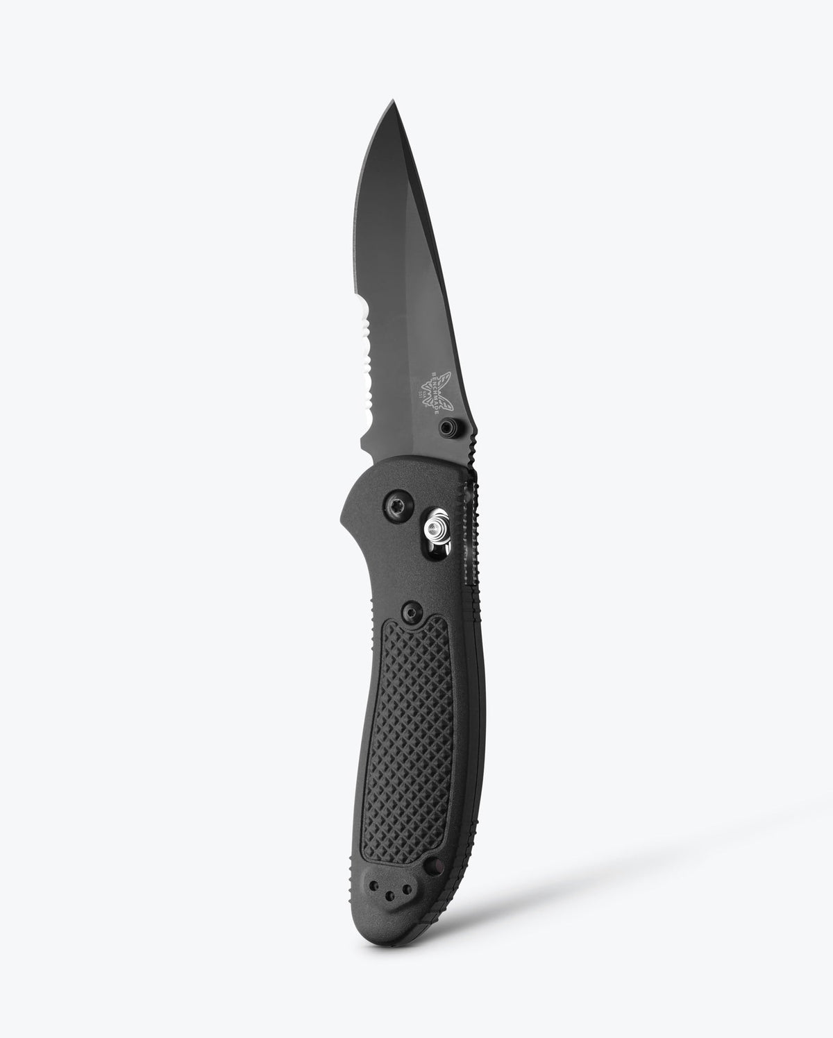 Black Griptilian® Drop-Point Tactical Knife - Vertical Standing Position | Benchmade Knife Co.