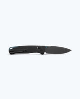 Bugout® Vapyr™ Black Aluminum Drop-Point - Back Open Profile | Benchmade Knife Co.