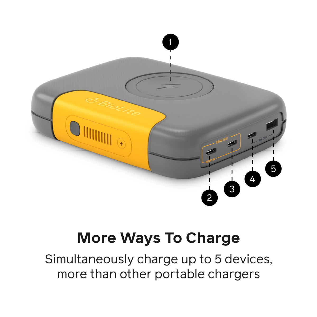 BioLite Charge 100 Max Power Bank official product image 4