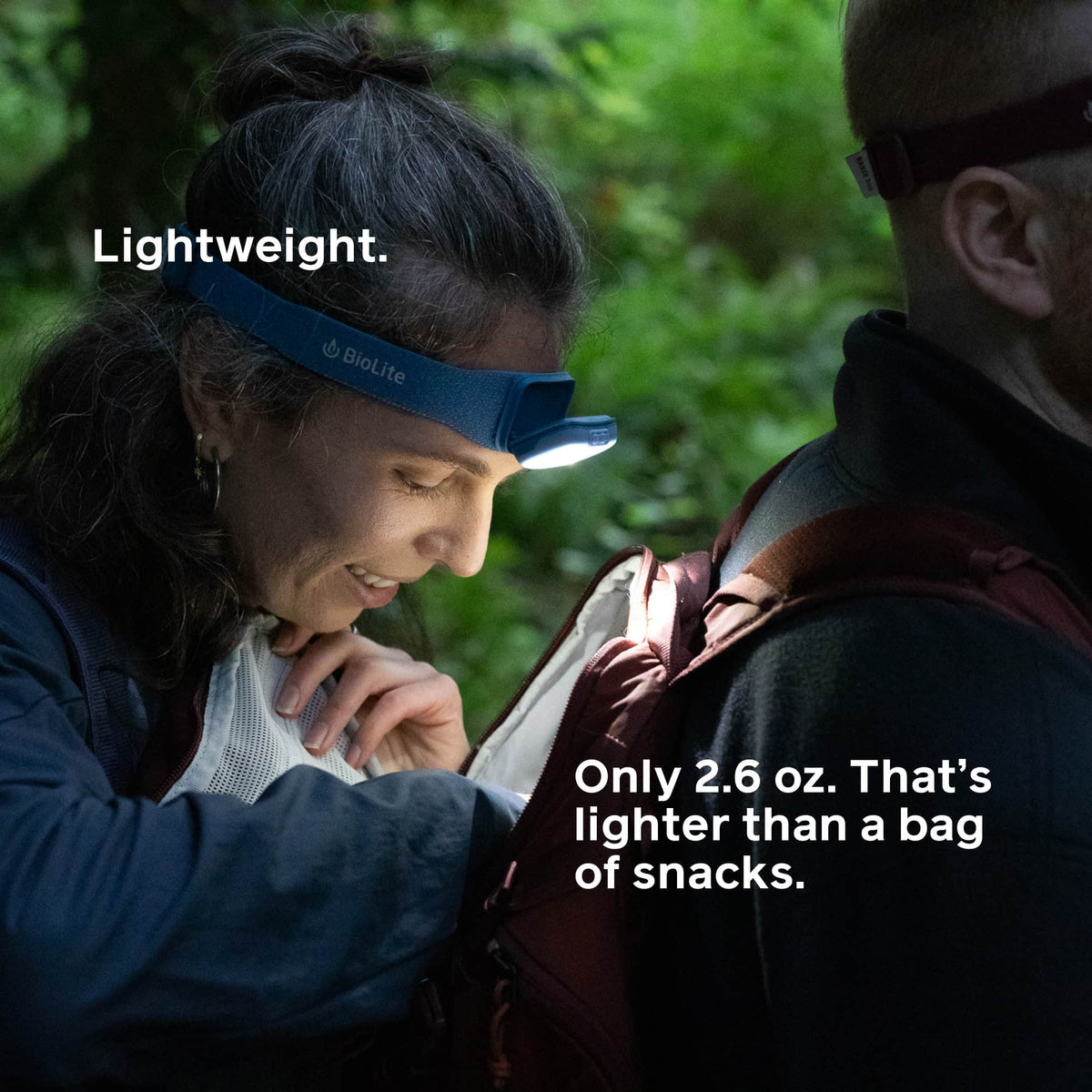 BioLite Range 400 Rechargeable Headlamp official product image 5
