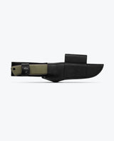 Benchmade Bushcrafter 163-1 in leather sheath