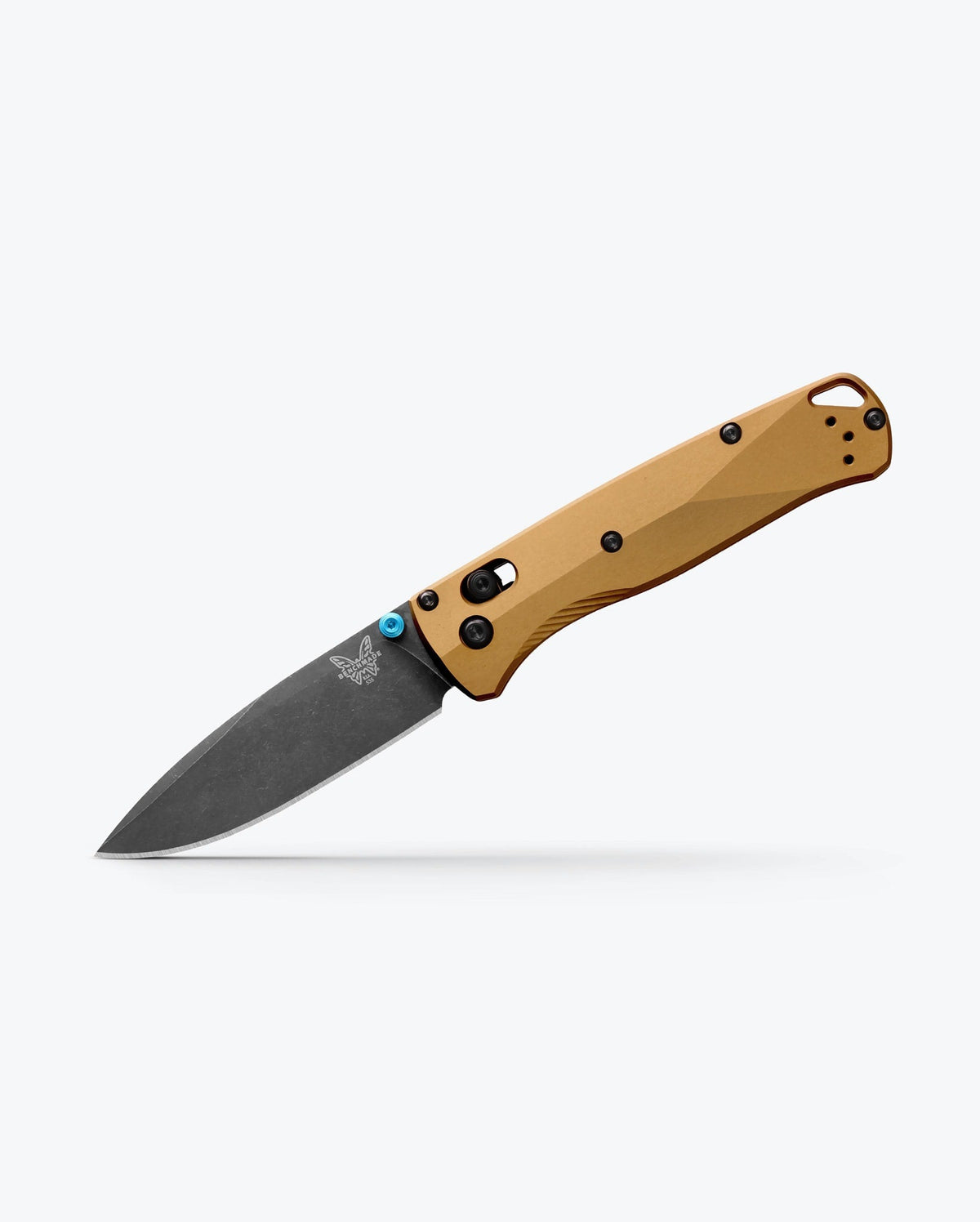 Bugout® Burnt Brass Aluminum - Angled Profile View | Benchmade Knife Co.