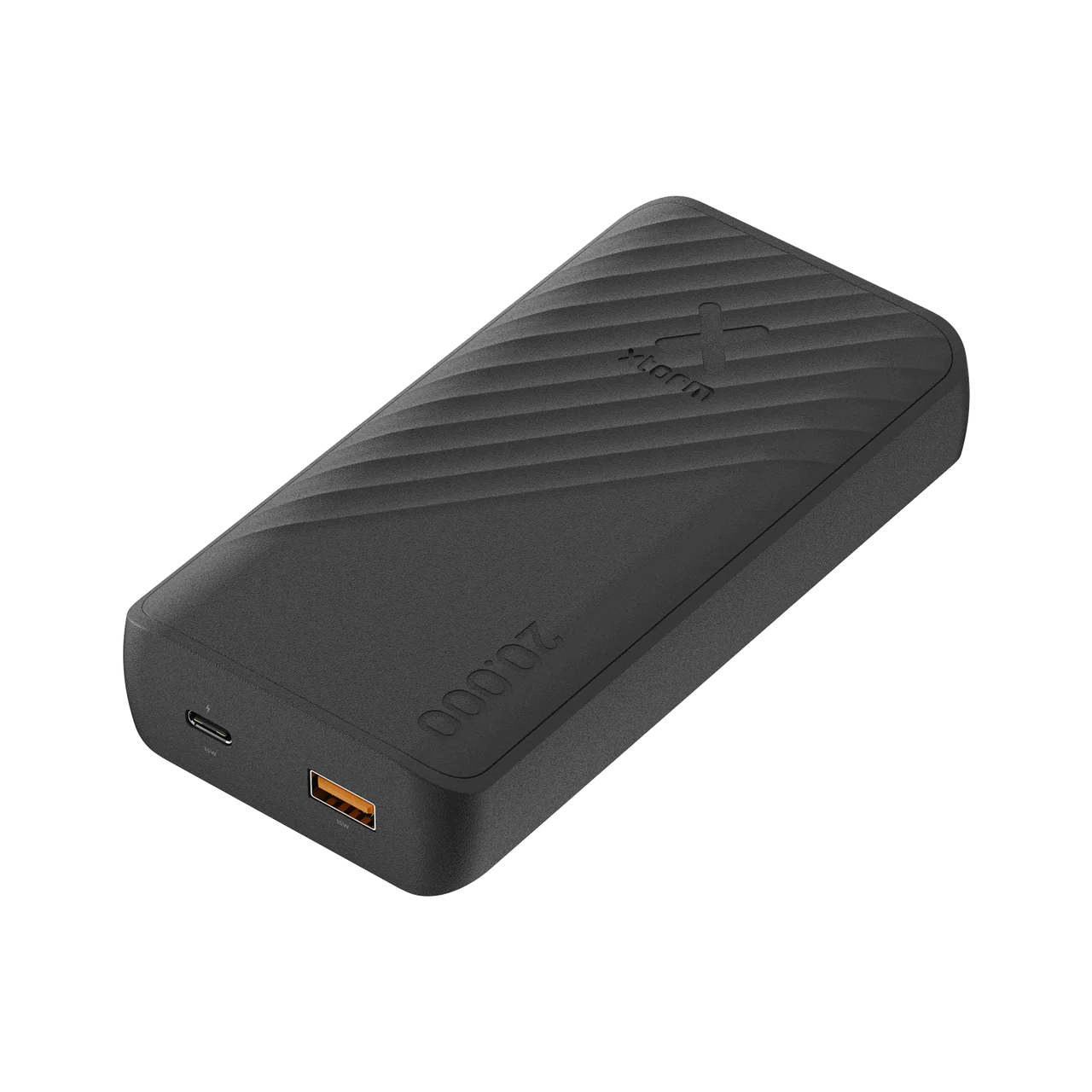 Xtorm Go2 power bank package contents including charging cable and user manual