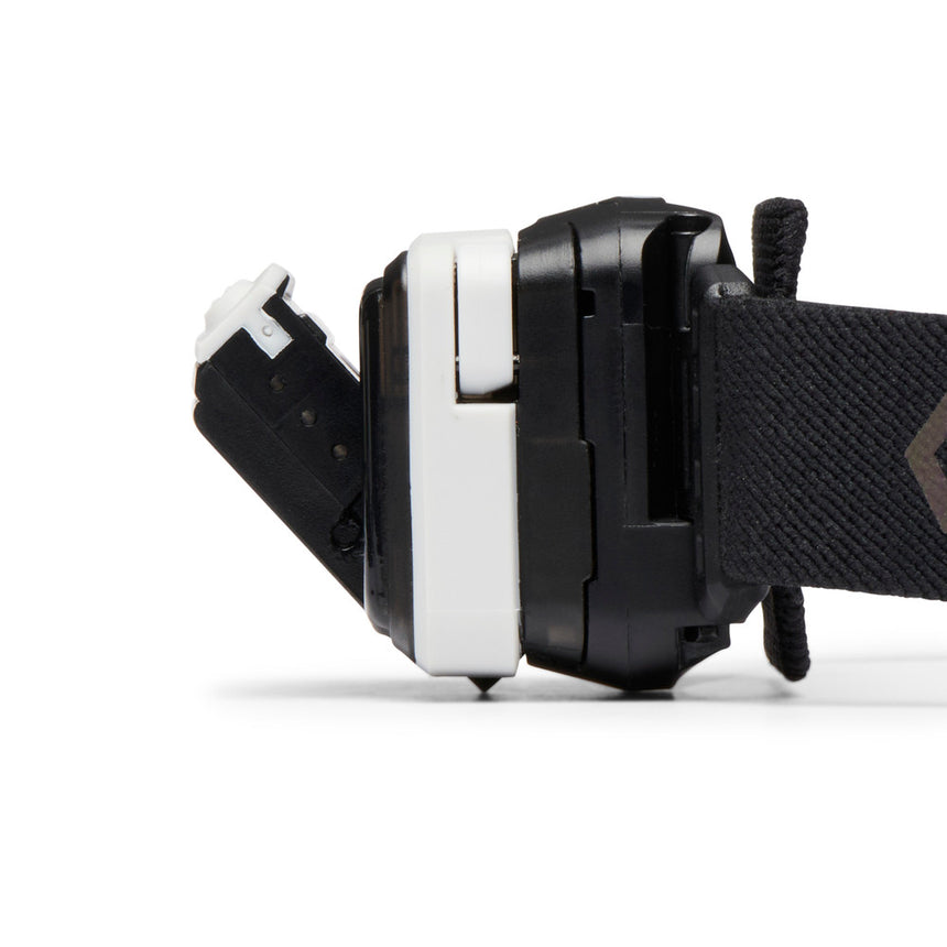 Black Diamond Distance LT 1100 Headlamp Black Alloy- Side view