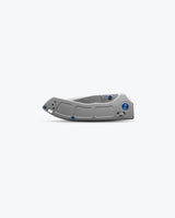 Benchmade Narrows Gray Titanium Folding Knife - Closed Front View | Benchmade Knife Co.