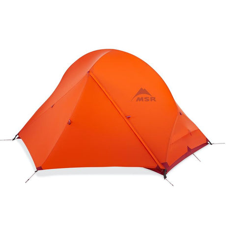 MSR Access 2 Tent Outdoor Action- Fly Door Closed