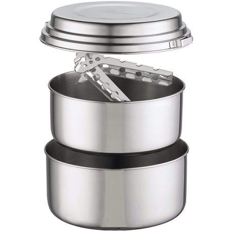 MSR Alpine 2 Pot Set Outdoor Action- Nesting Detail