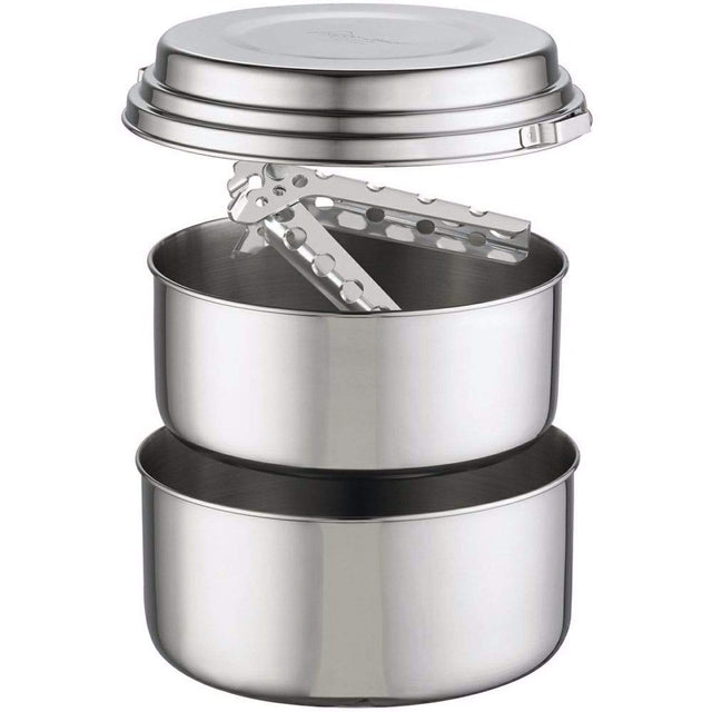 MSR Alpine 2 Pot Set Outdoor Action- Nesting Detail