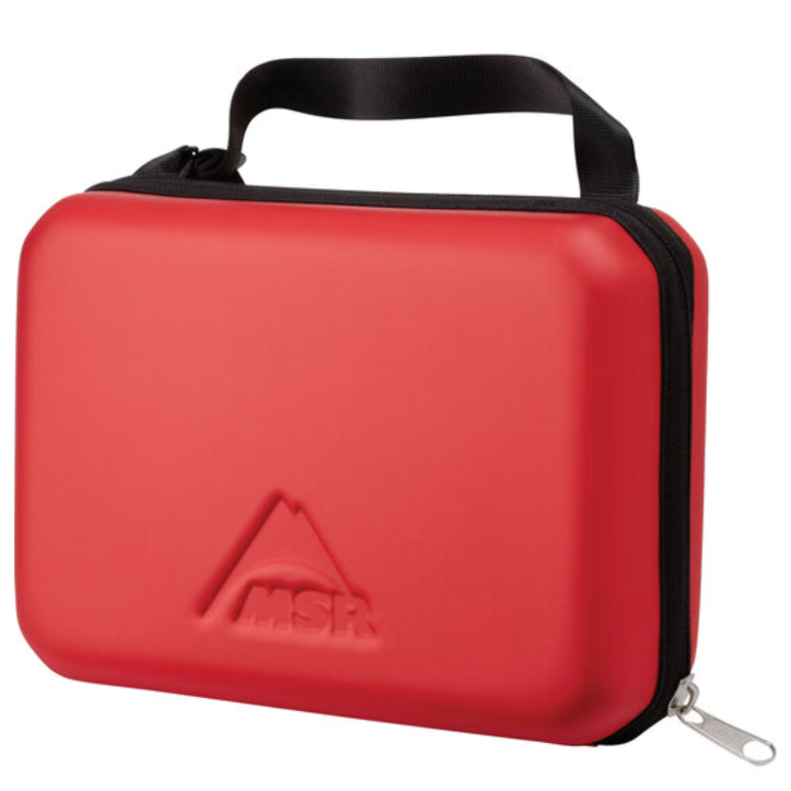 MSR Alpine Deluxe Kitchen Set Outdoor Action- storage case