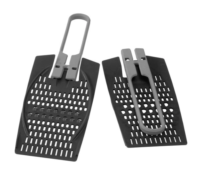 MSR Alpine Folding Utensils Outdoor Action- grater-strainer