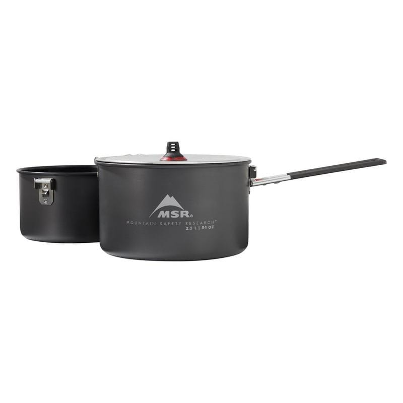 MSR Ceramic 2 Pot Set Outdoor Action- Product preview