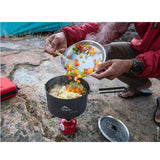 MSR Ceramic 2 Pot Set Outdoor Action- product in use (4)