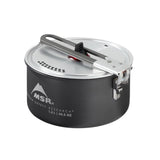 MSR Ceramic Solo Pot Outdoor Action- collapsible handle