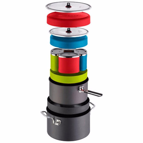 MSR Flex 4 Cooking System Outdoor Action- Nesting Detail