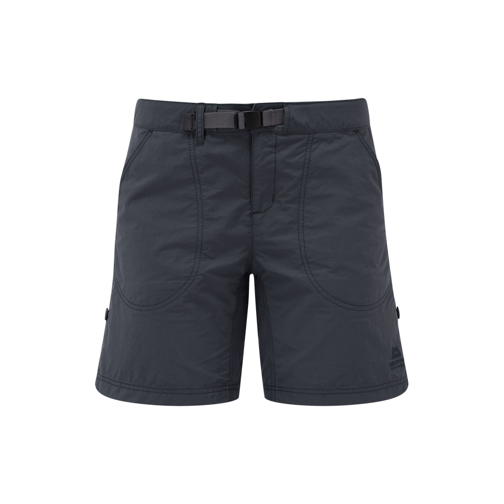 Mountain Equipment Approach Women's Short in Blue Nights - Front Flat