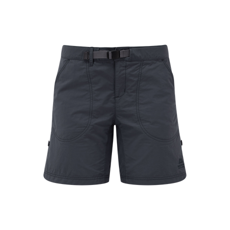 Mountain Equipment Approach Women's Short in Blue Nights - Front Flat