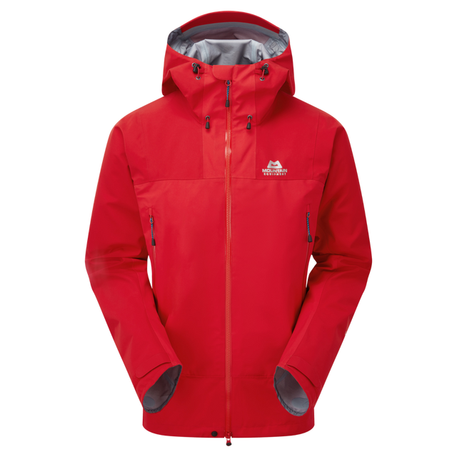 Mountain Equipment Rupal GORE-TEX Men's Jacket in Imperial Red/Crimson - Front