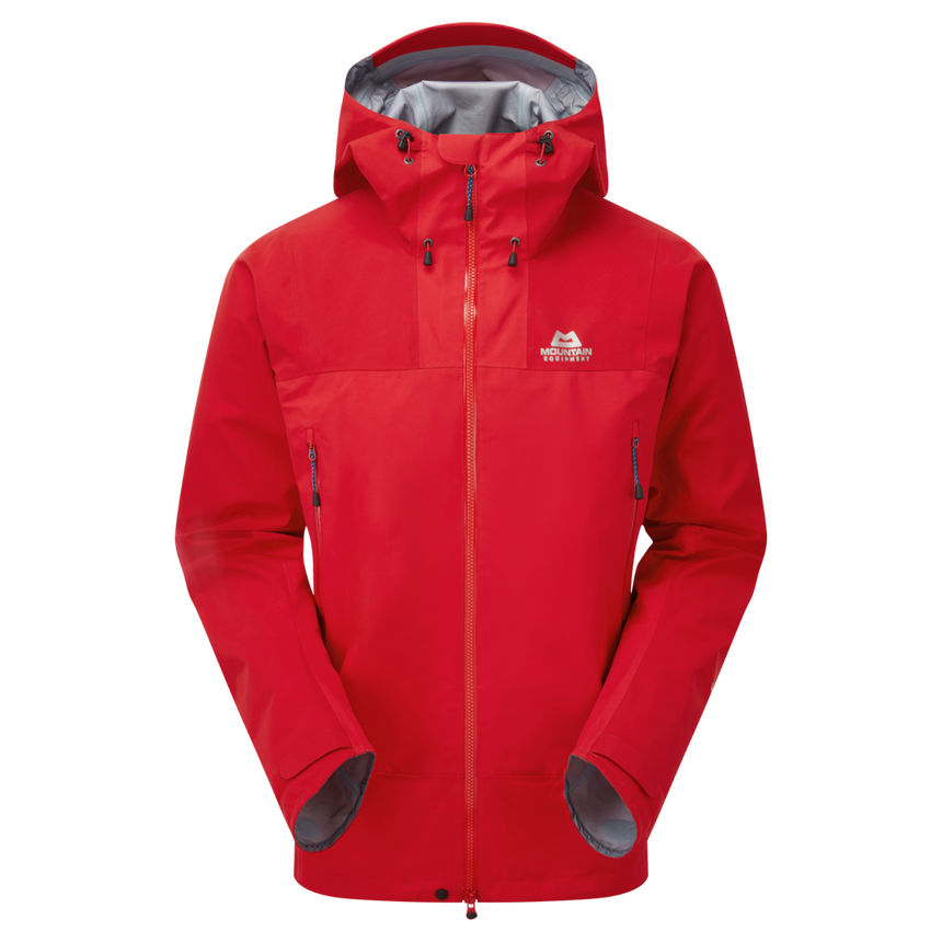 Mountain Equipment Rupal GORE-TEX Men's Jacket in Imperial Red/Crimson - Front