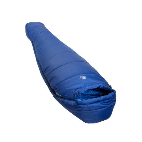 Mountain Equipment Starlight II Sleeping Bag in Sodalite/Lt Ocean - Full Length Angled