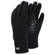 Mountain Equipment Touch Screen Grip Gloves in Black - Front Product Shot