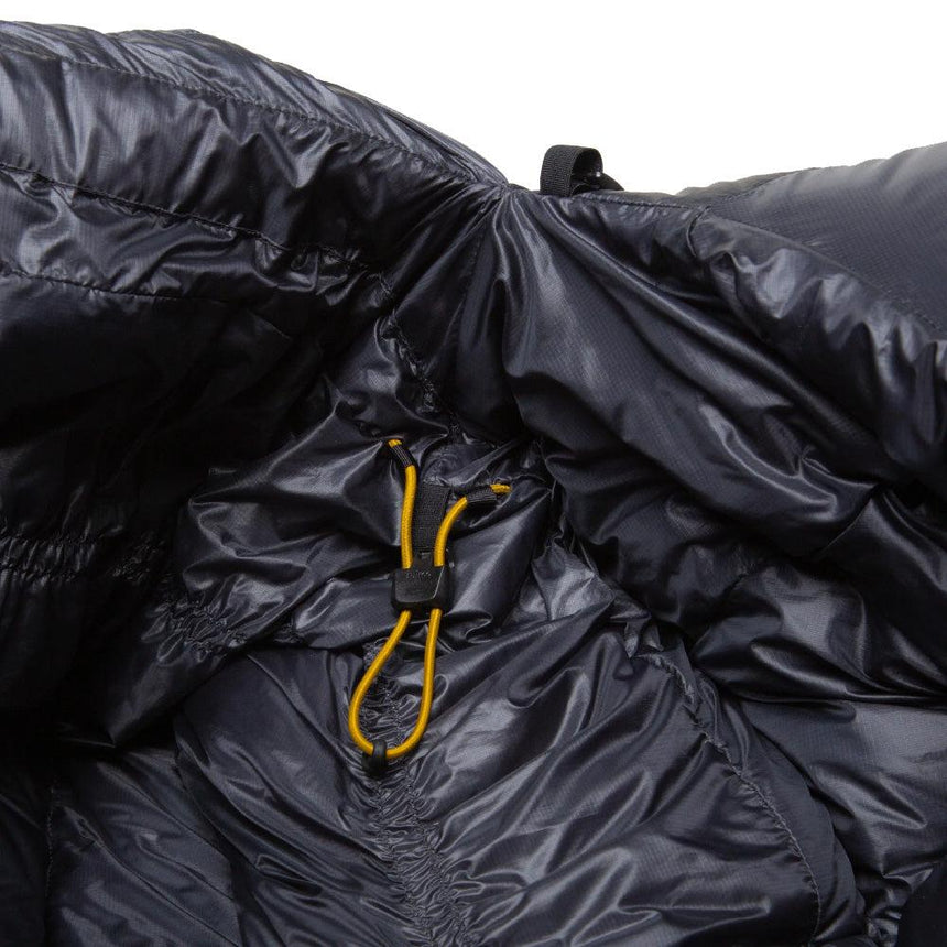 Mountain Equipment Firelite Sleeping Bag (-9°C/16°F) Outdoor Action Ombre Blue- Drawcord