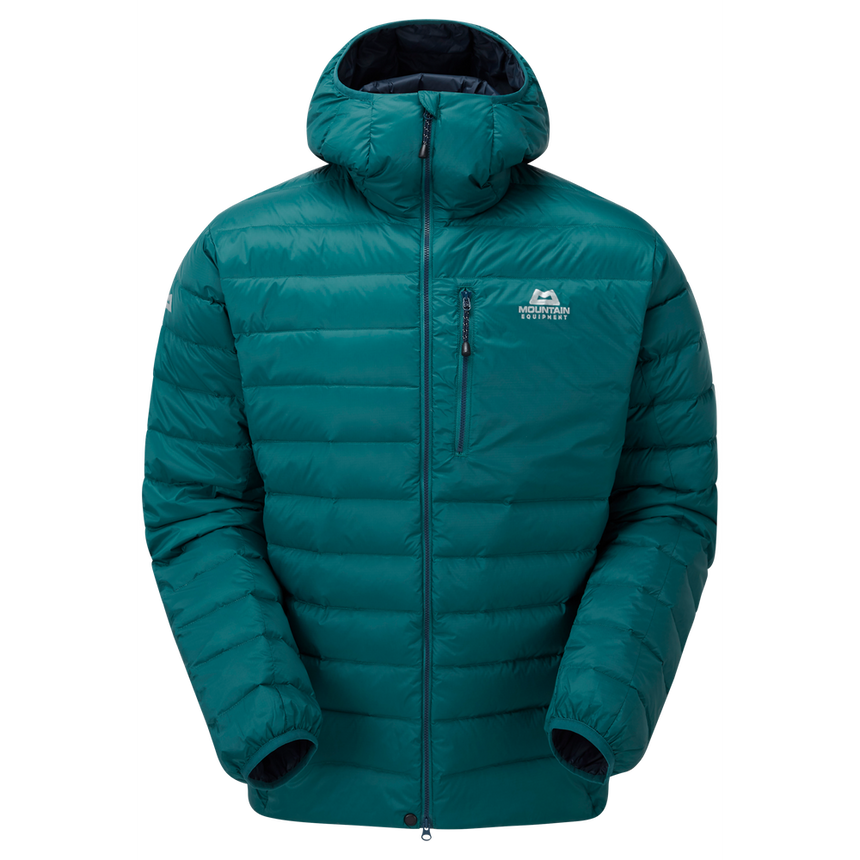 Mountain Equipment Frostline Men's Down Jacket Outdoor Action Deep Teal- Front