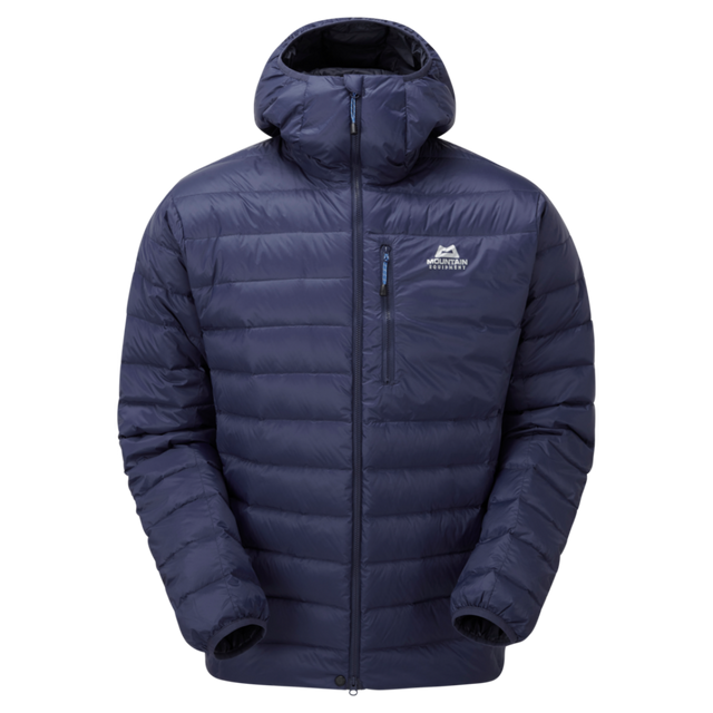 Mountain Equipment Frostline Men's Down Jacket Outdoor Action Medieval Blue- Front
