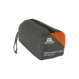 Mountain Equipment Groundup Rectangular Sleeping Bag Liner Paprika- Stuff Sack