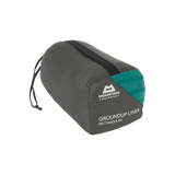 Mountain Equipment Groundup Rectangular Sleeping Bag Liner Spruce Stripe- Stuff sack